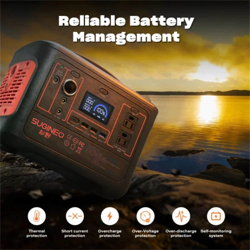 173000mAh/640wh Portable Power Supply Solar Power Generator Home Emergency Backup Battery 600W Portable Power Station